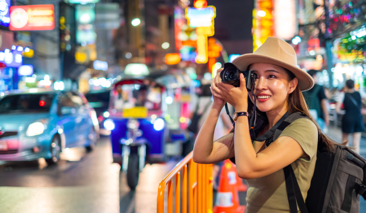 Tourist in China Town